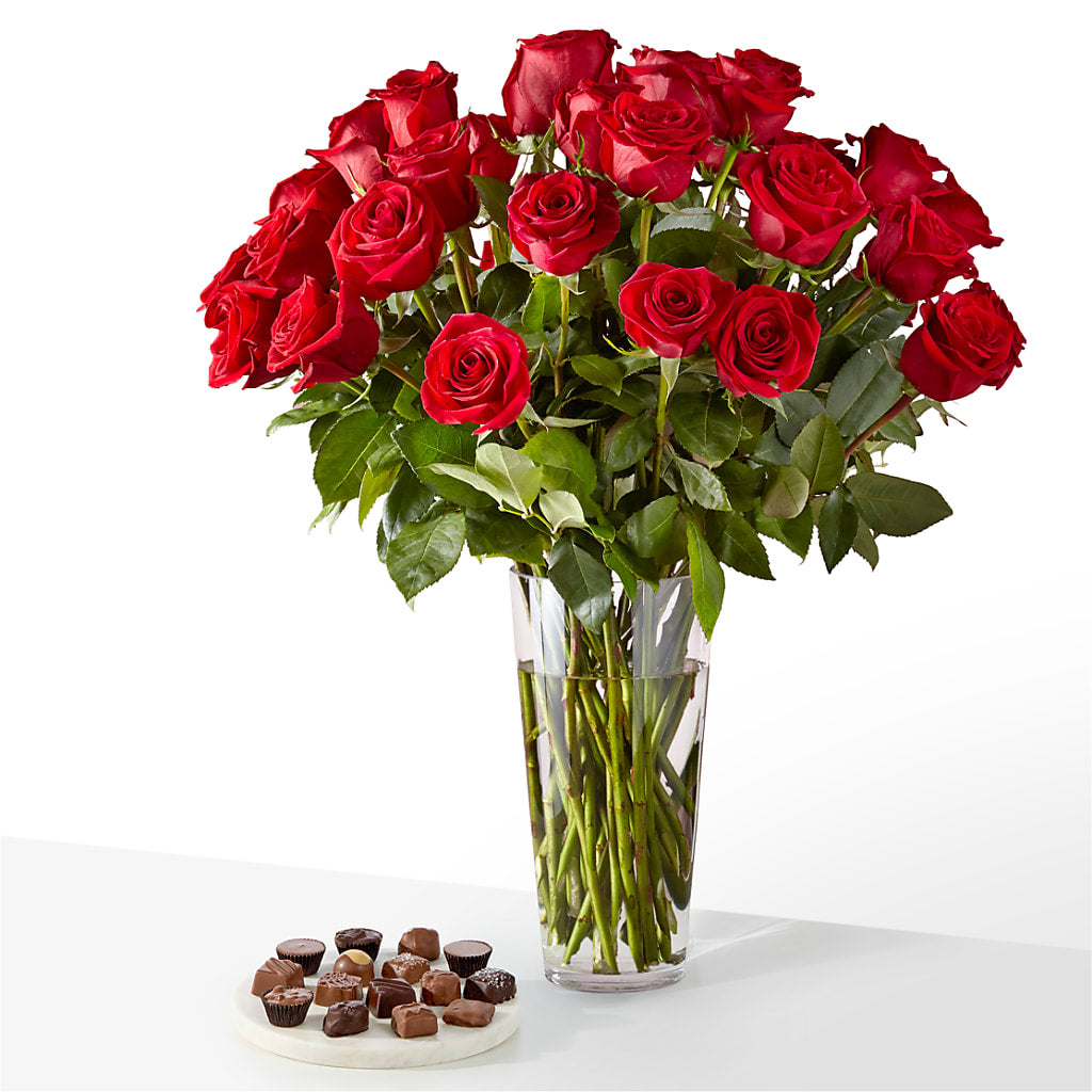 Romantic Long Stem Red Rose Bouquet Bundles – Oak Ridge Floral Company Llc, Oak Ridge TN