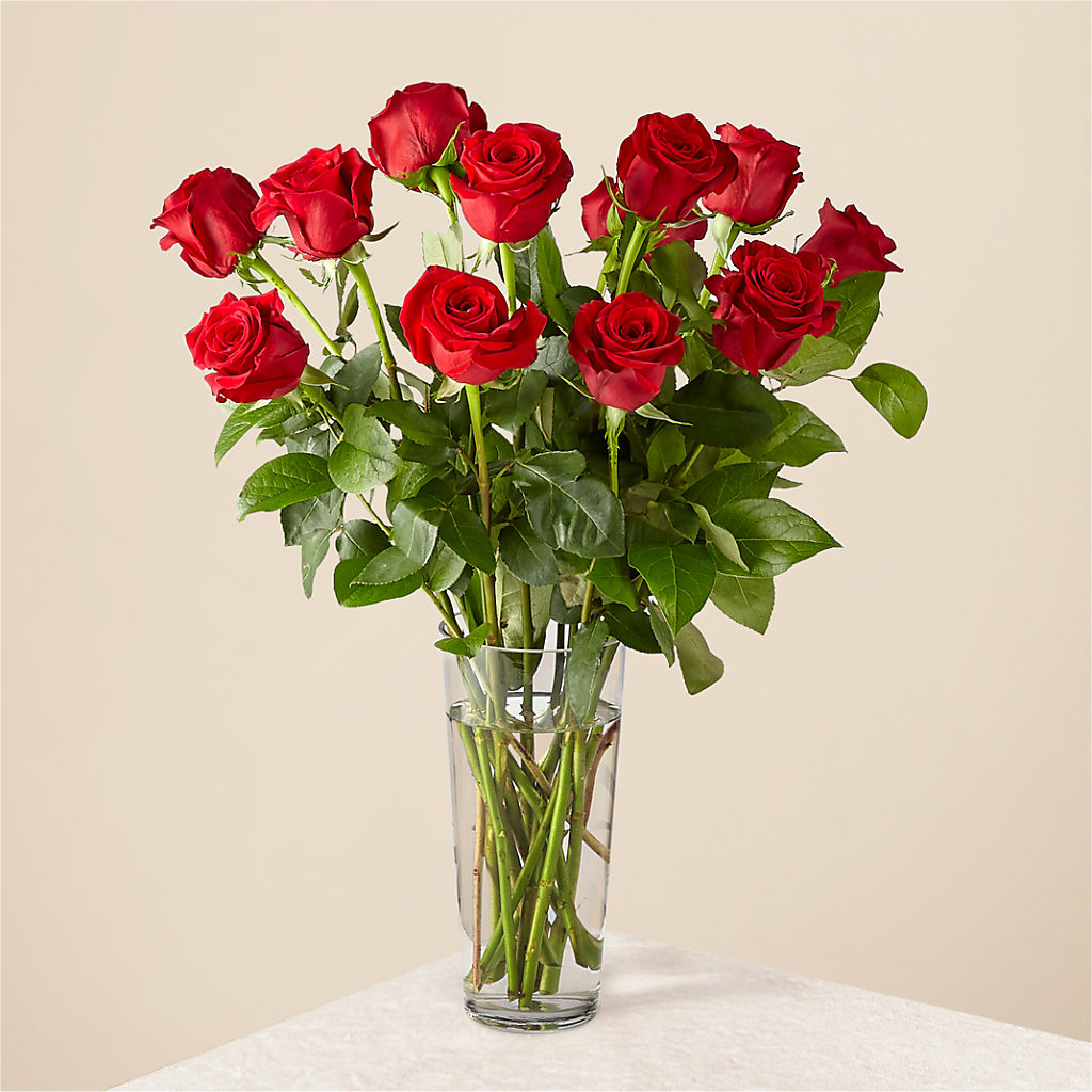 Long Stem Red Rose Bouquet – Oak Ridge Floral Company Llc, Oak Ridge TN