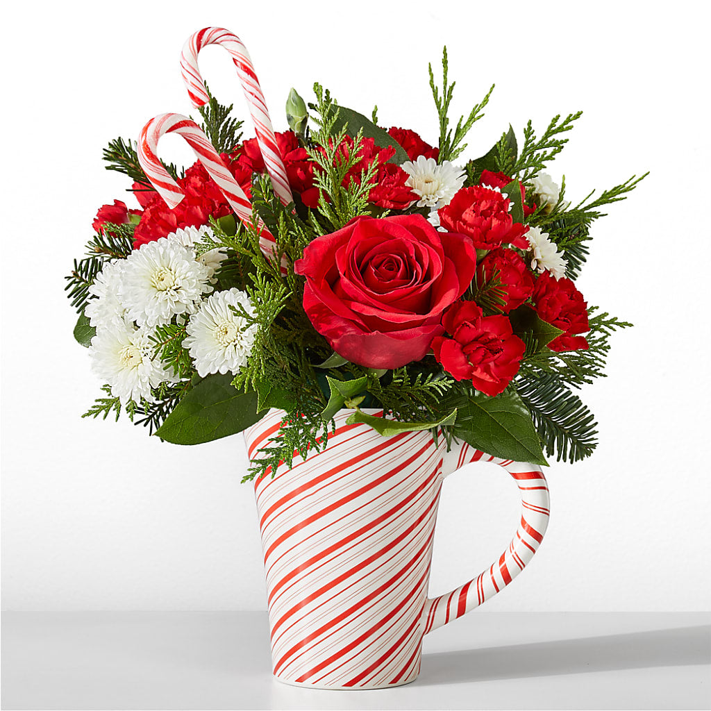 Peppermint Swirl Mug – Oak Ridge Floral Company Llc, Oak Ridge TN
