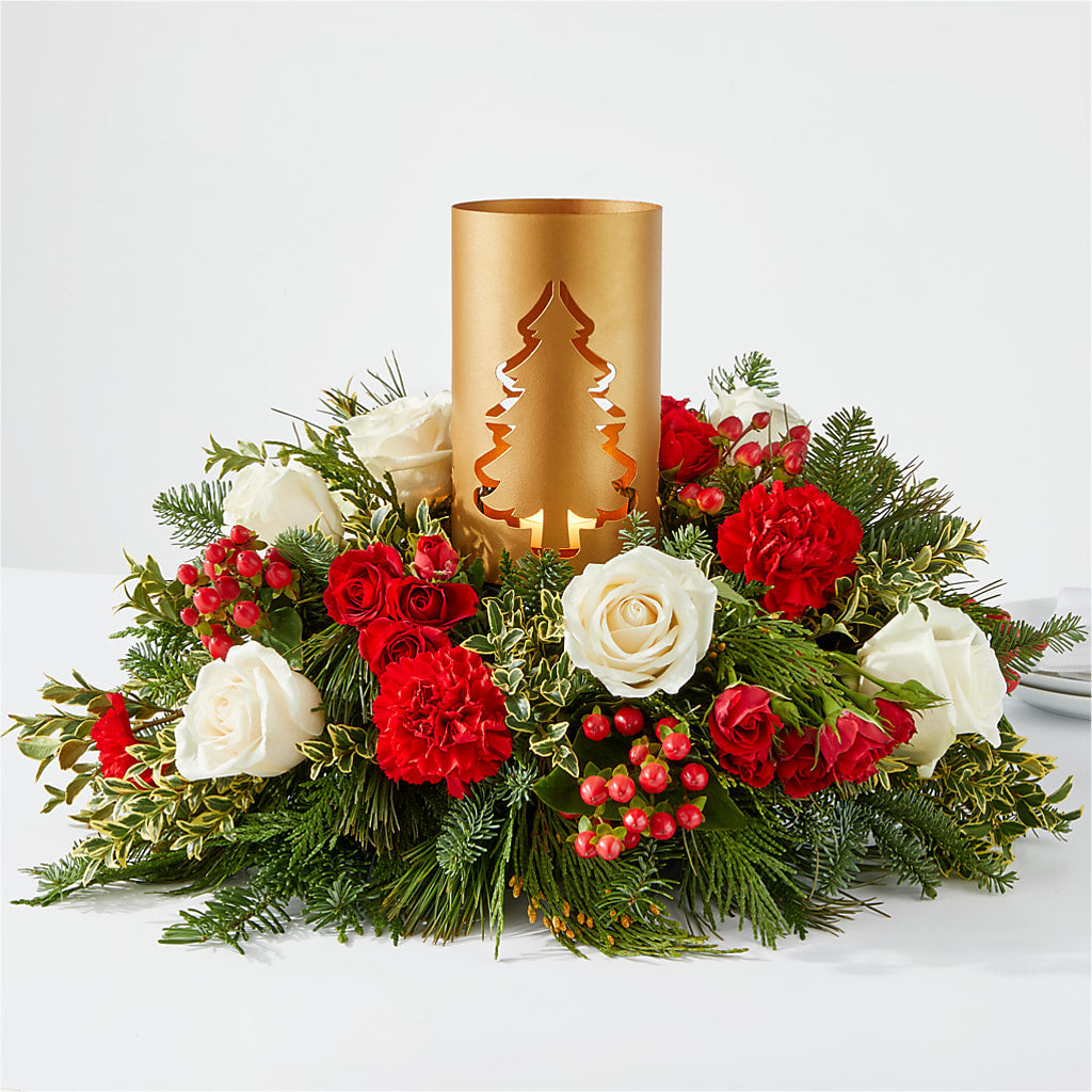 December Dreams Centerpiece – Oak Ridge Floral Company Llc, Oak Ridge TN