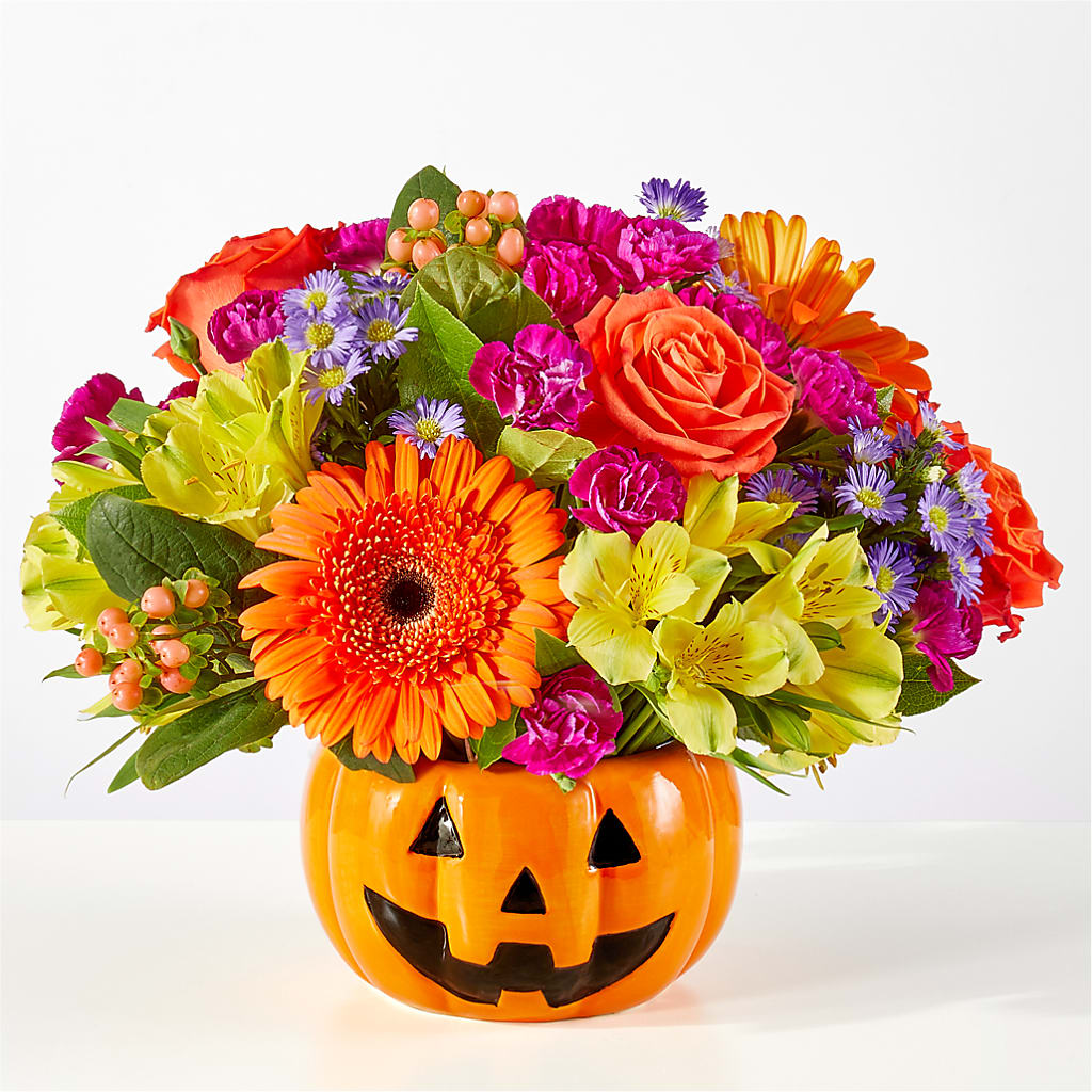 Tricks & Treats Pumpkin – Oak Ridge Floral Company Llc, Oak Ridge TN