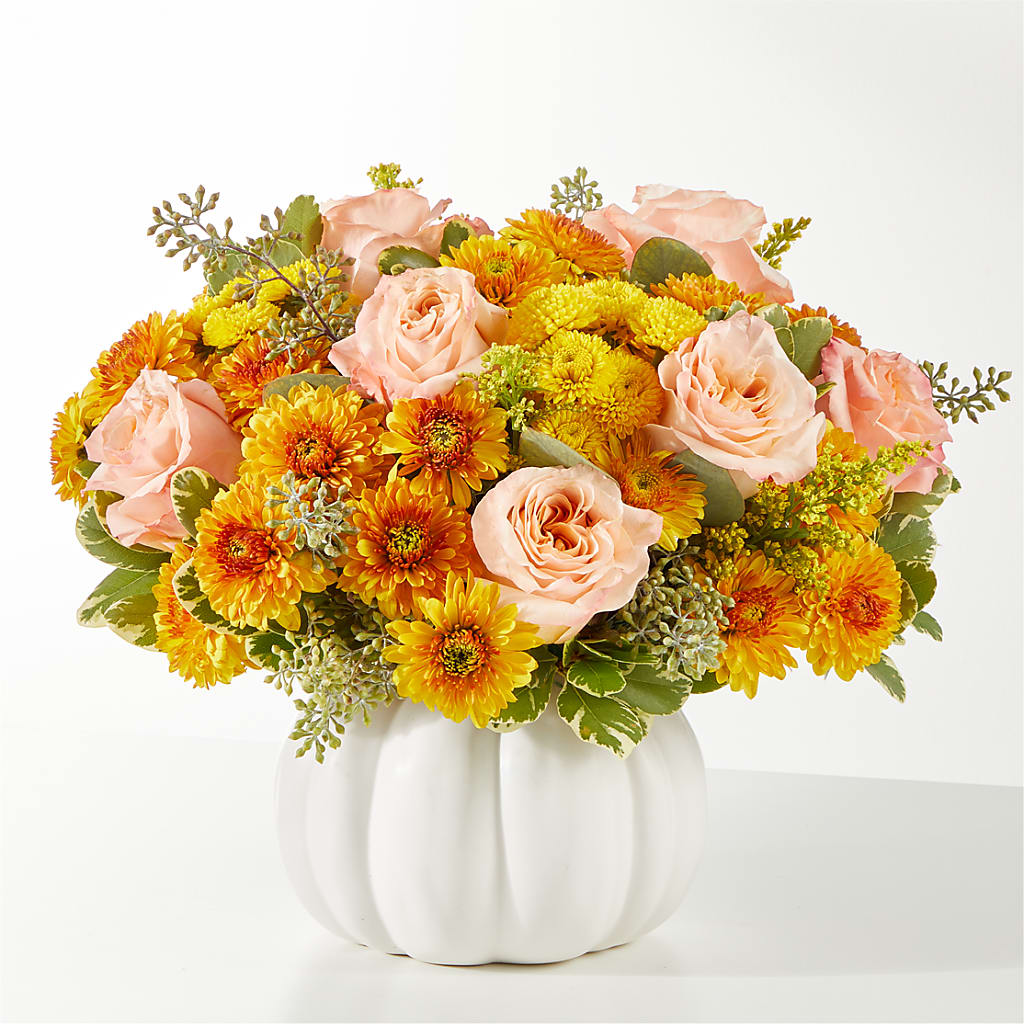 Peachy Pumpkin – Oak Ridge Floral Company Llc, Oak Ridge TN
