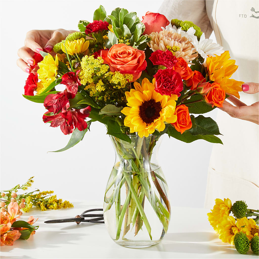 Fall Delight – A Florist Original – Oak Ridge Floral Company Llc, Oak Ridge TN