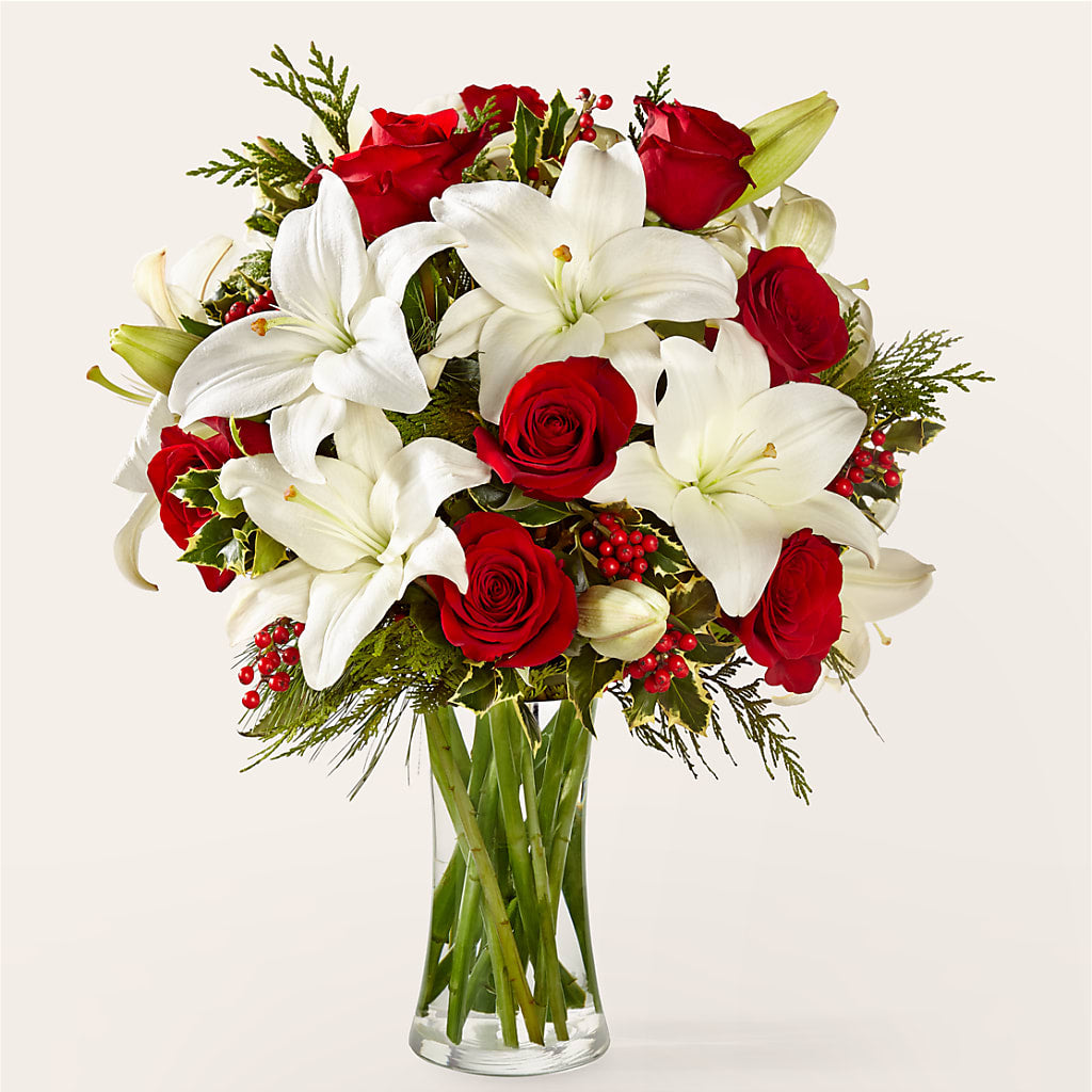 Sparkling Snowflakes Bouquet – Oak Ridge Floral Company Llc, Oak Ridge TN