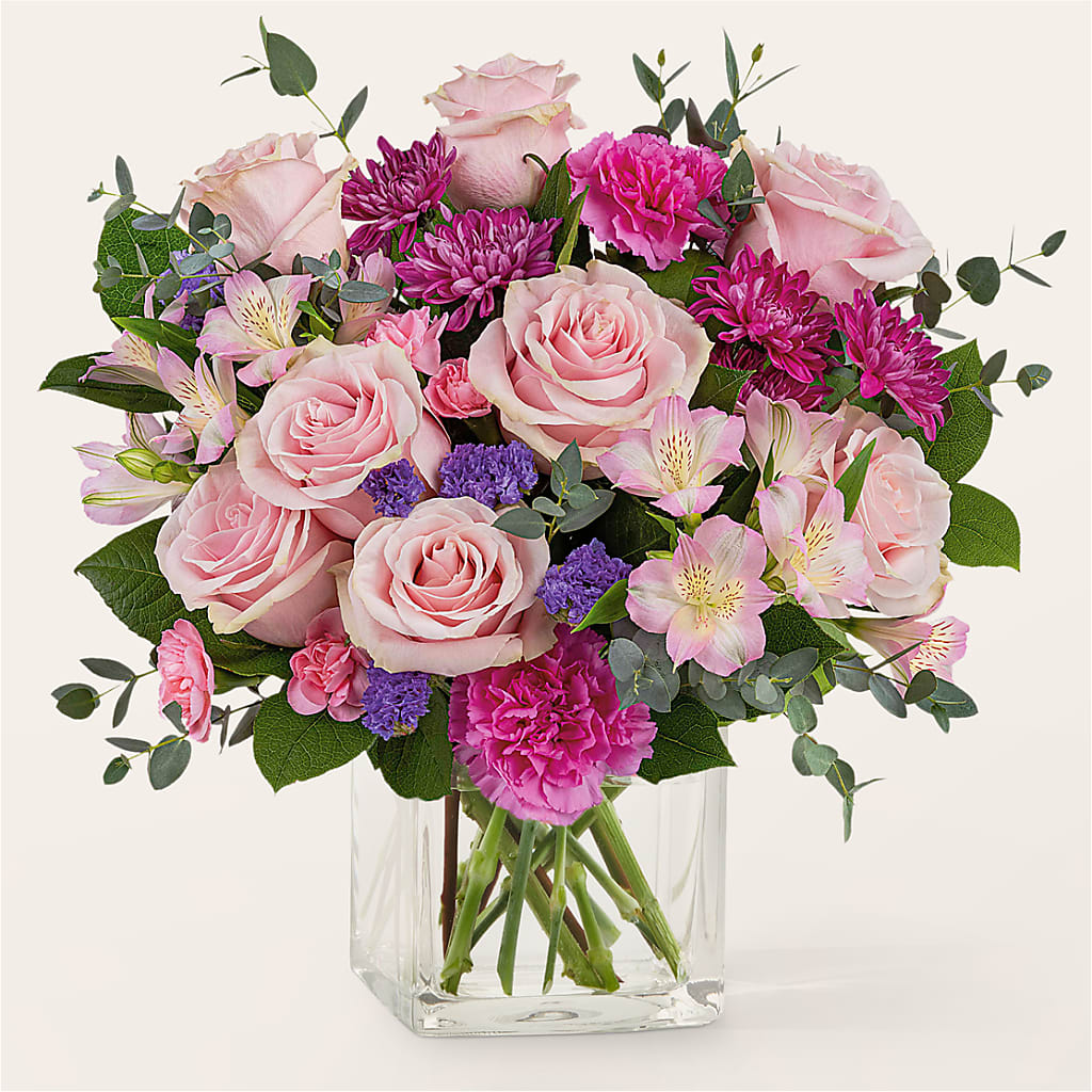 Rosy Radiance Bouquet – Oak Ridge Floral Company Llc, Oak Ridge TN