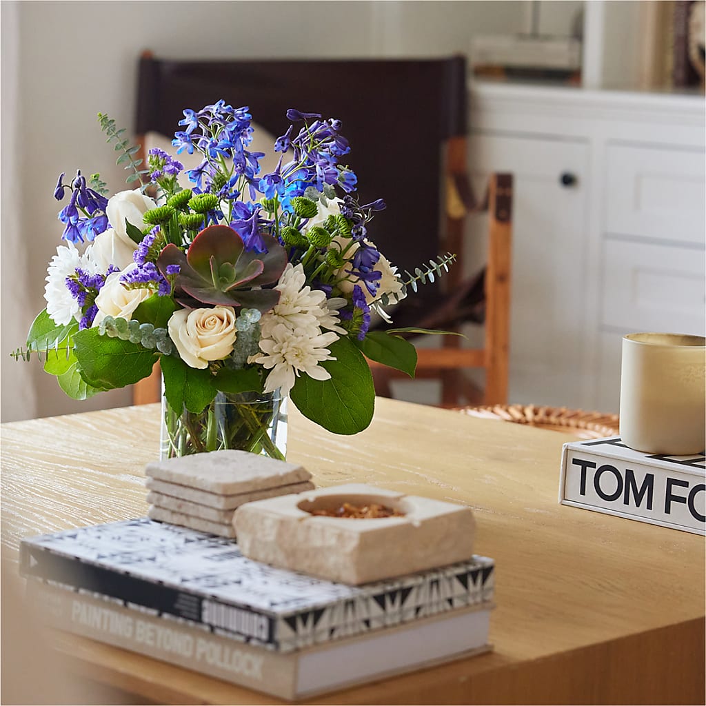 Cerulean Waves Bouquet – Oak Ridge Floral Company Llc, Oak Ridge TN
