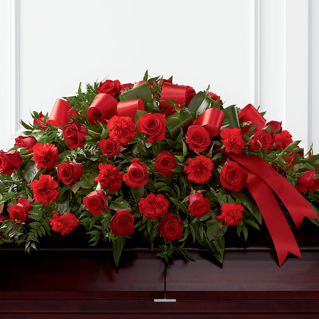 Tribute of Life Casket Spray – Oak Ridge Floral Company Llc, Oak Ridge TN