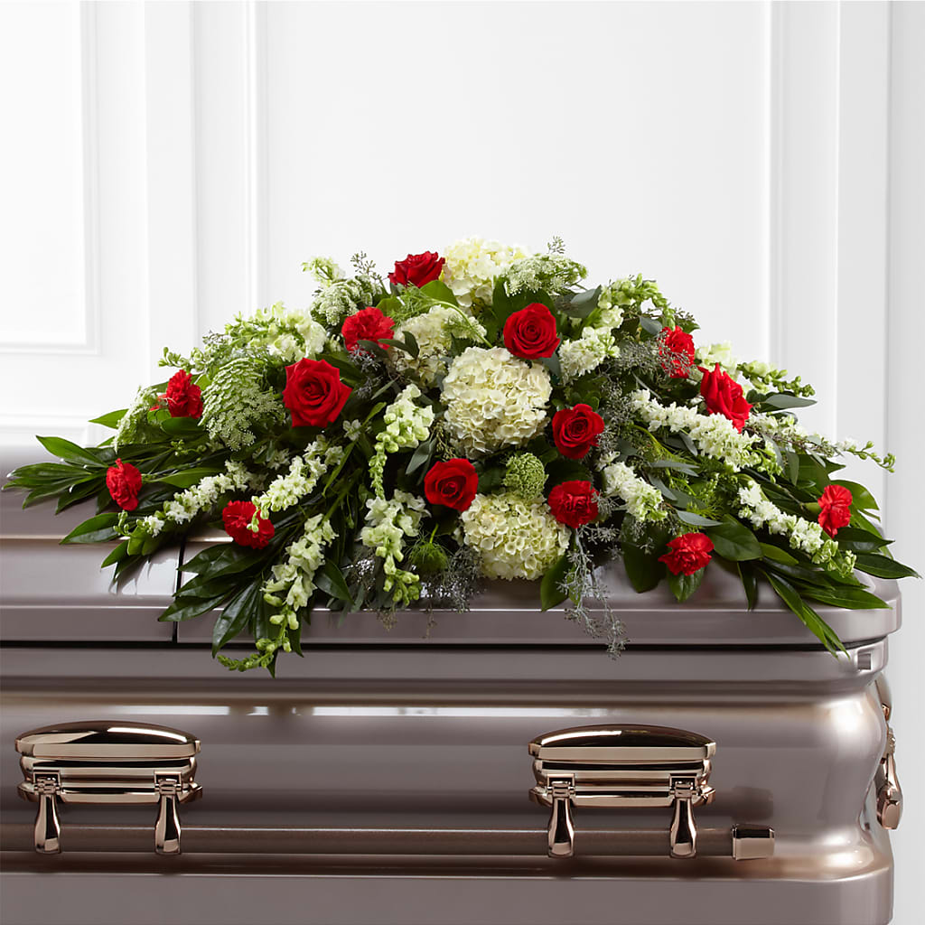 Sincerity Casket Spray – Oak Ridge Floral Company Llc, Oak Ridge TN