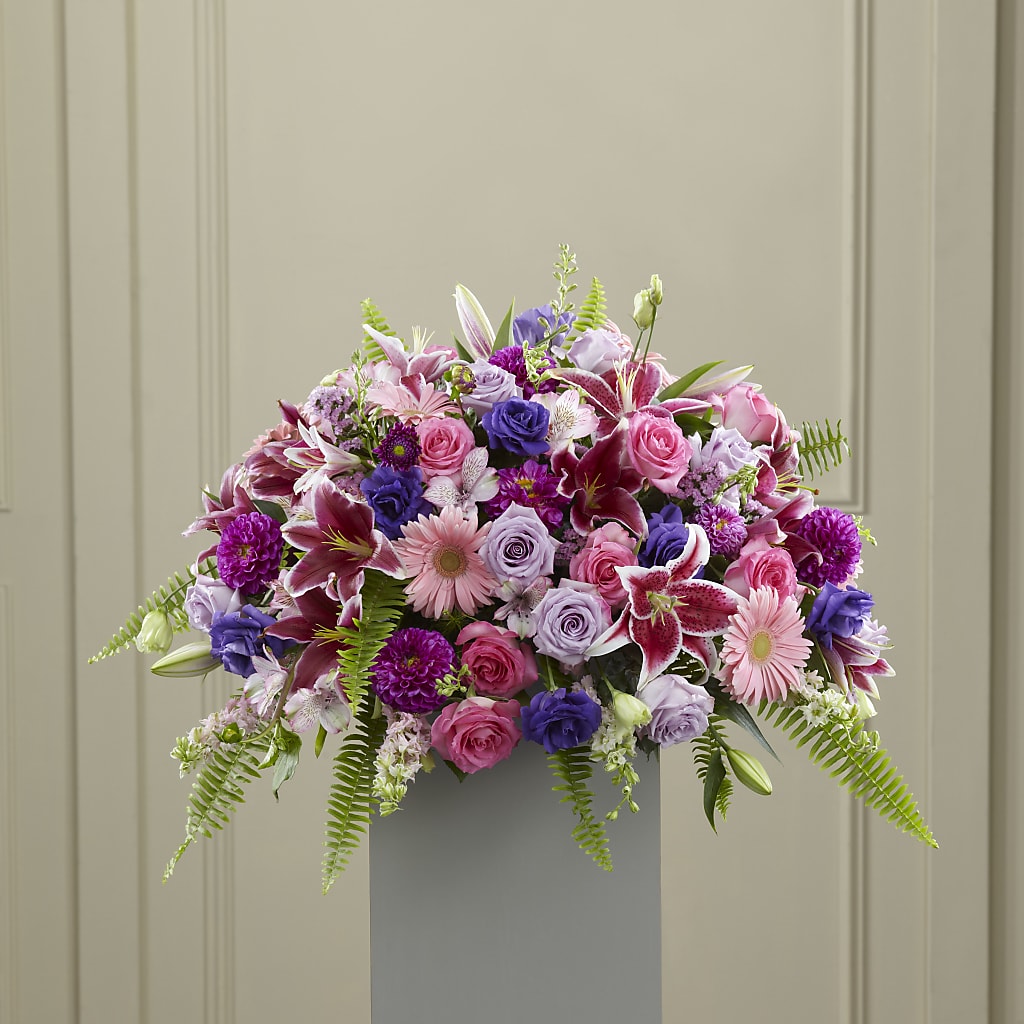 Fare Thee Well Pedestal – Oak Ridge Floral Company Llc, Oak Ridge TN