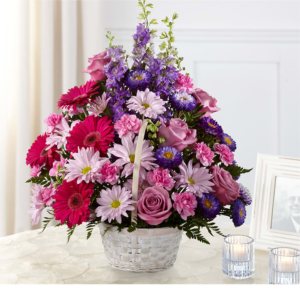Pastel Peace Basket – Oak Ridge Floral Company Llc, Oak Ridge TN