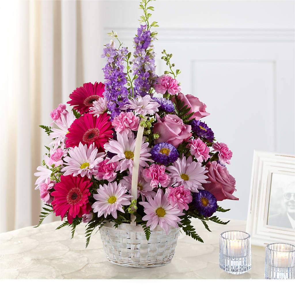 Pastel Peace Basket – Oak Ridge Floral Company Llc, Oak Ridge TN