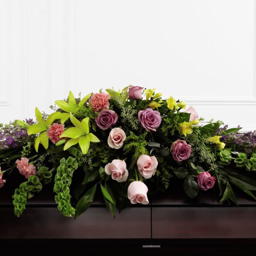 Forever Beloved Casket Spray – Oak Ridge Floral Company Llc, Oak Ridge TN