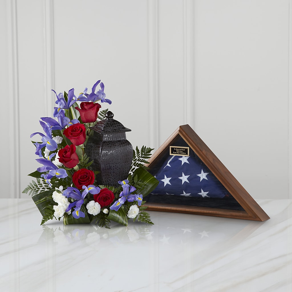 Patriotic Tribute Arrangement – Oak Ridge Floral Company Llc, Oak Ridge TN