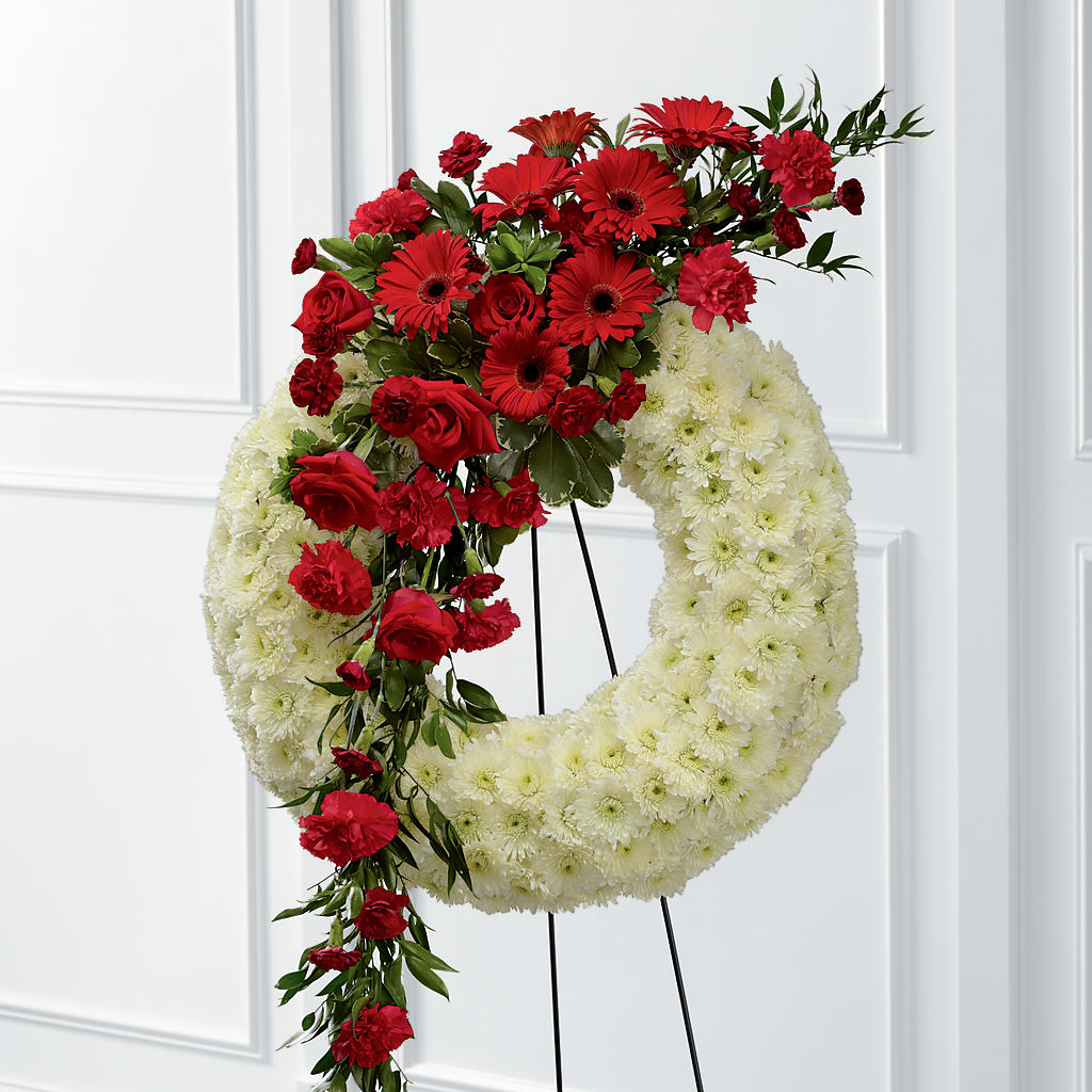 Graceful Tribute Wreath – Oak Ridge Floral Company Llc, Oak Ridge TN