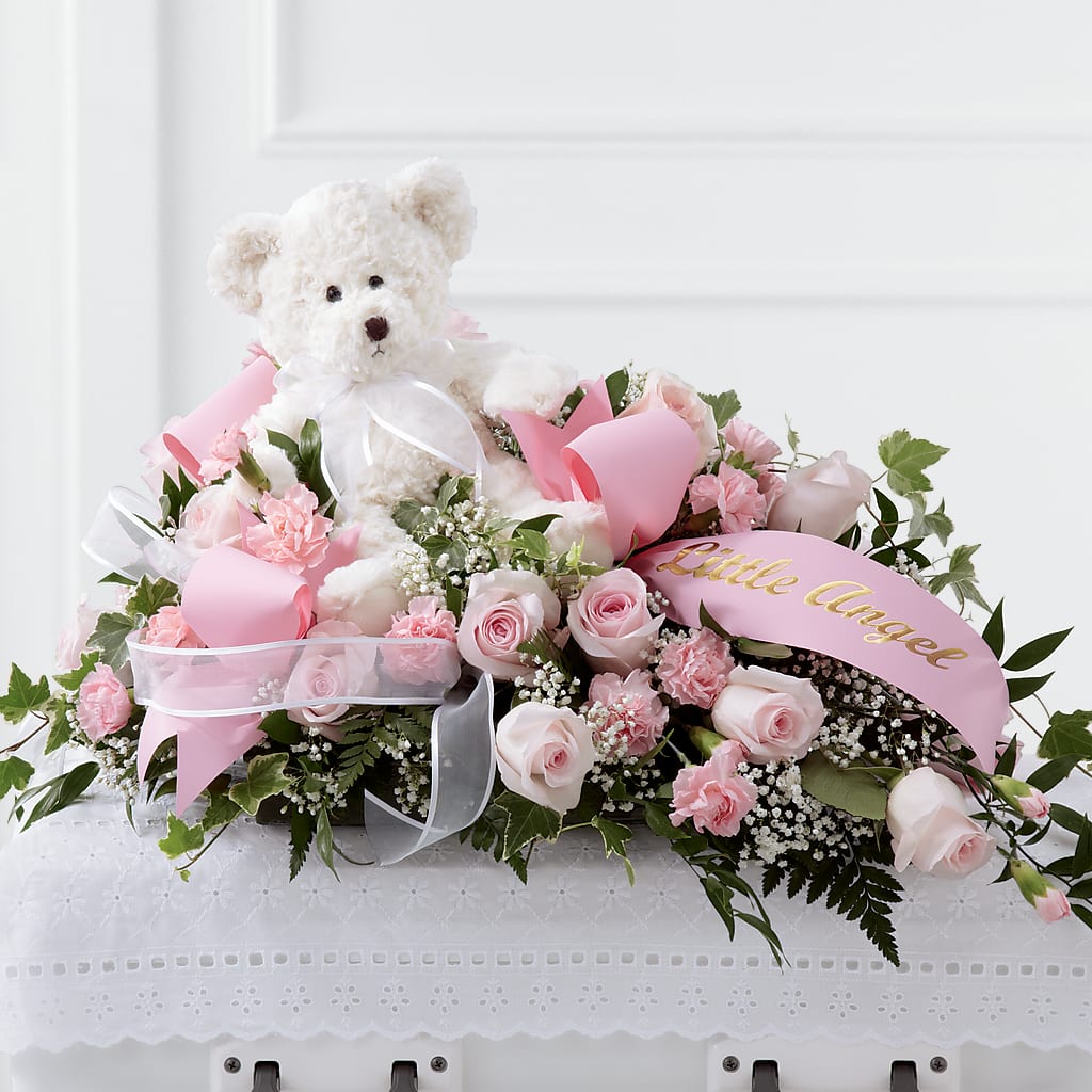 Touch of Sympathy Casket Spray – Oak Ridge Floral Company Llc, Oak Ridge TN
