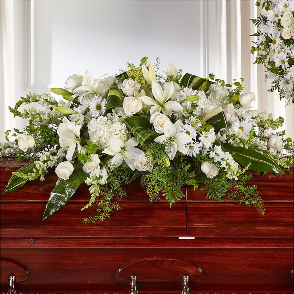 Abundance Casket Spray – Oak Ridge Floral Company Llc, Oak Ridge TN