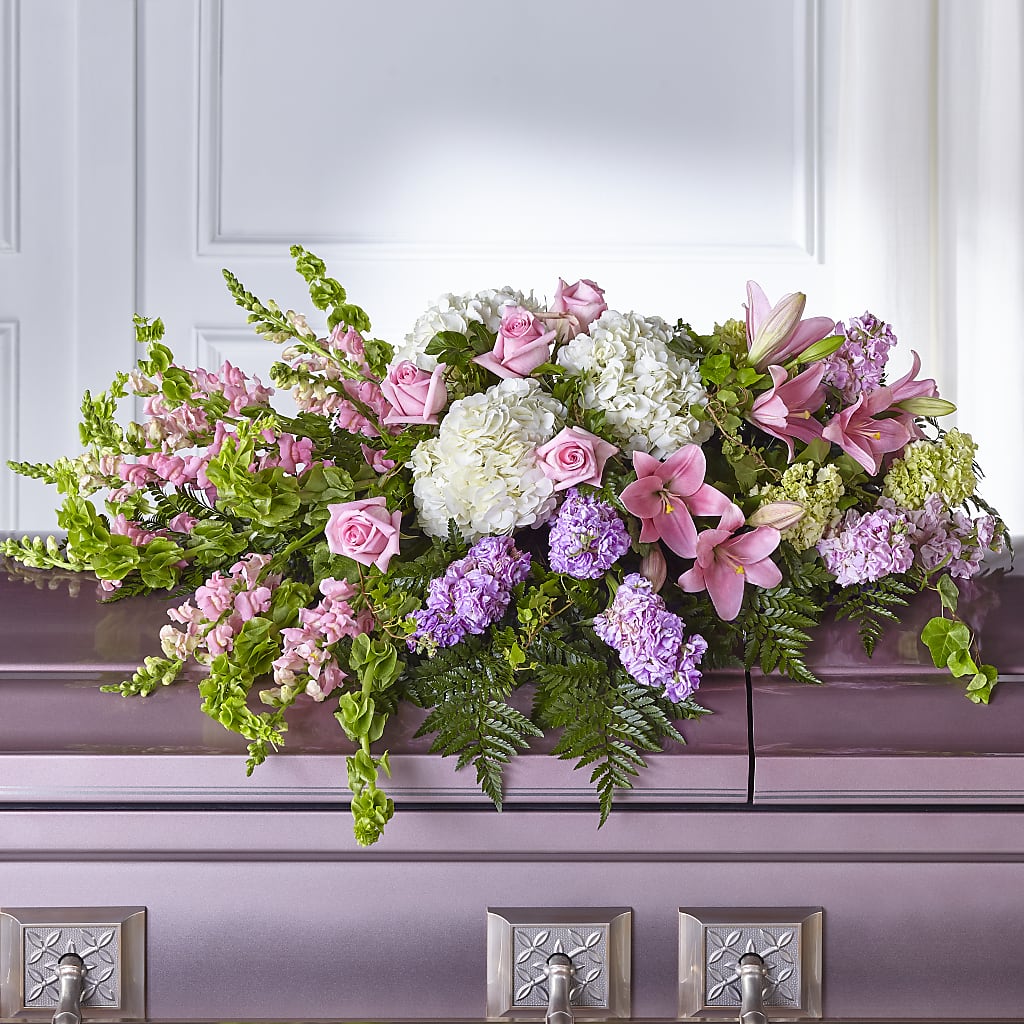 Life's Gratitude Casket Spray – Oak Ridge Floral Company Llc, Oak Ridge TN