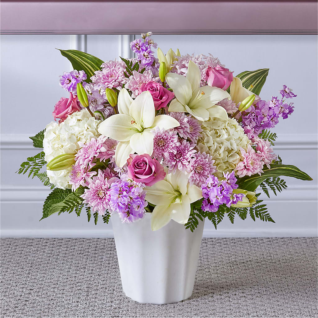 Heaven Sent Floor Basket – Oak Ridge Floral Company Llc, Oak Ridge TN