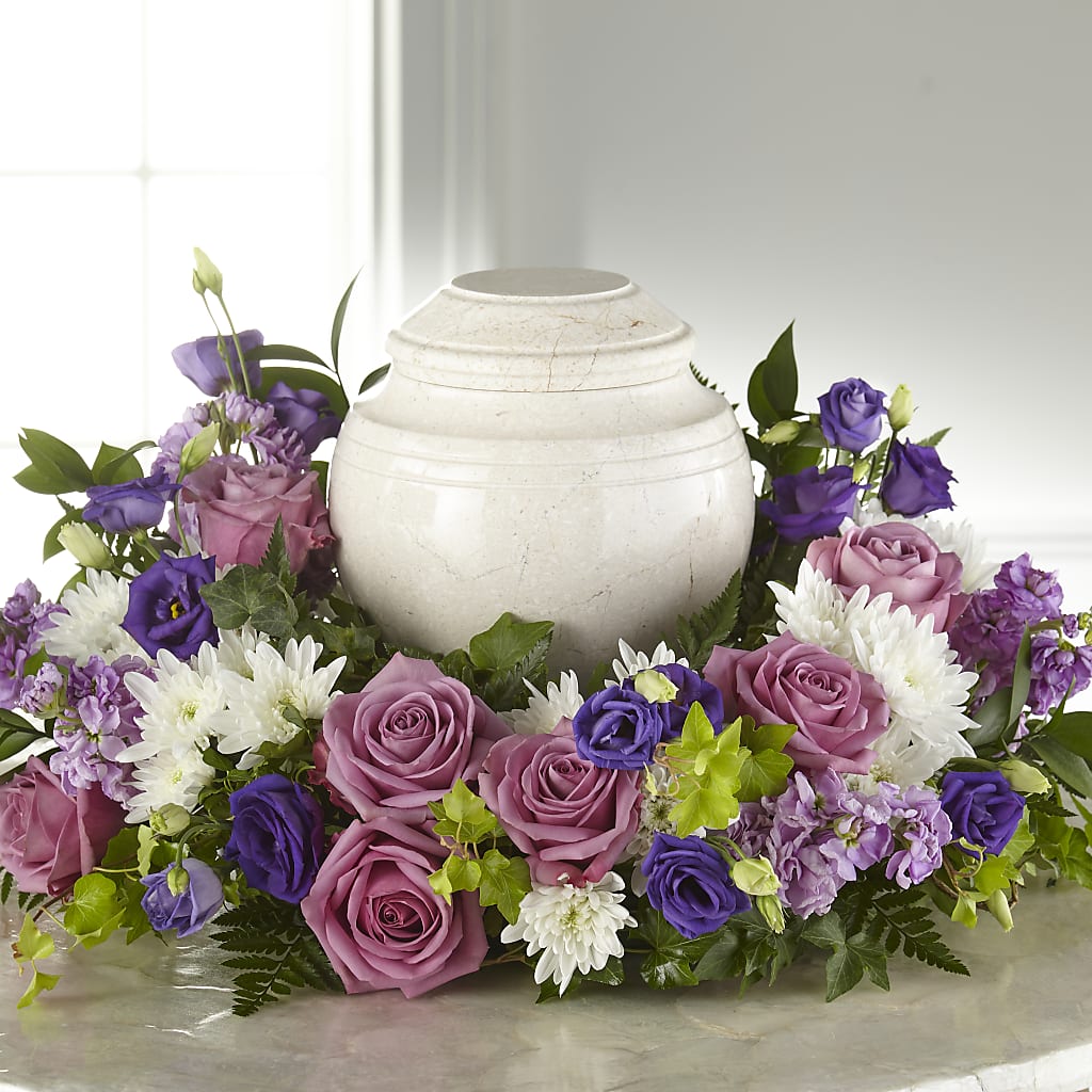 Blooming Sympathy Cremation Adornment – Oak Ridge Floral Company Llc, Oak Ridge TN