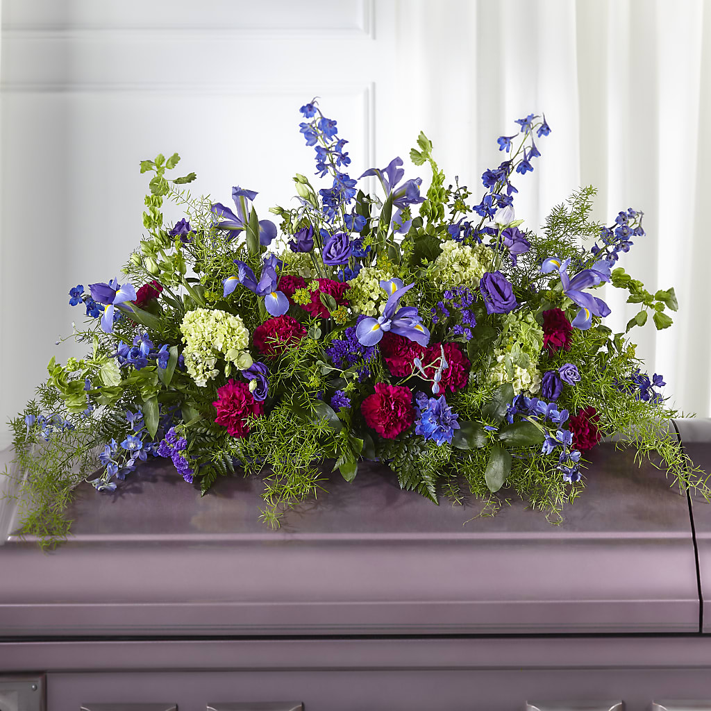 Always Treasured Casket Spray – Oak Ridge Floral Company Llc, Oak Ridge TN