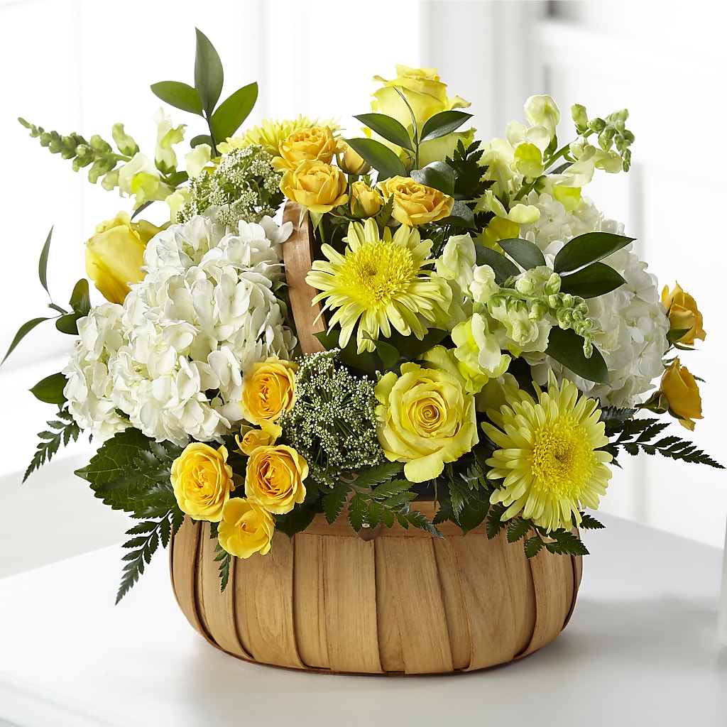 Rustic Remembrance Basket – Oak Ridge Floral Company Llc, Oak Ridge TN