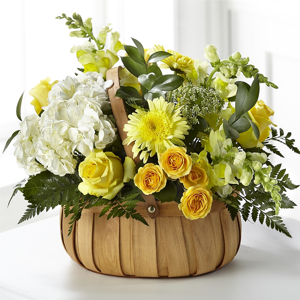 Rustic Remembrance Basket – Oak Ridge Floral Company Llc, Oak Ridge TN