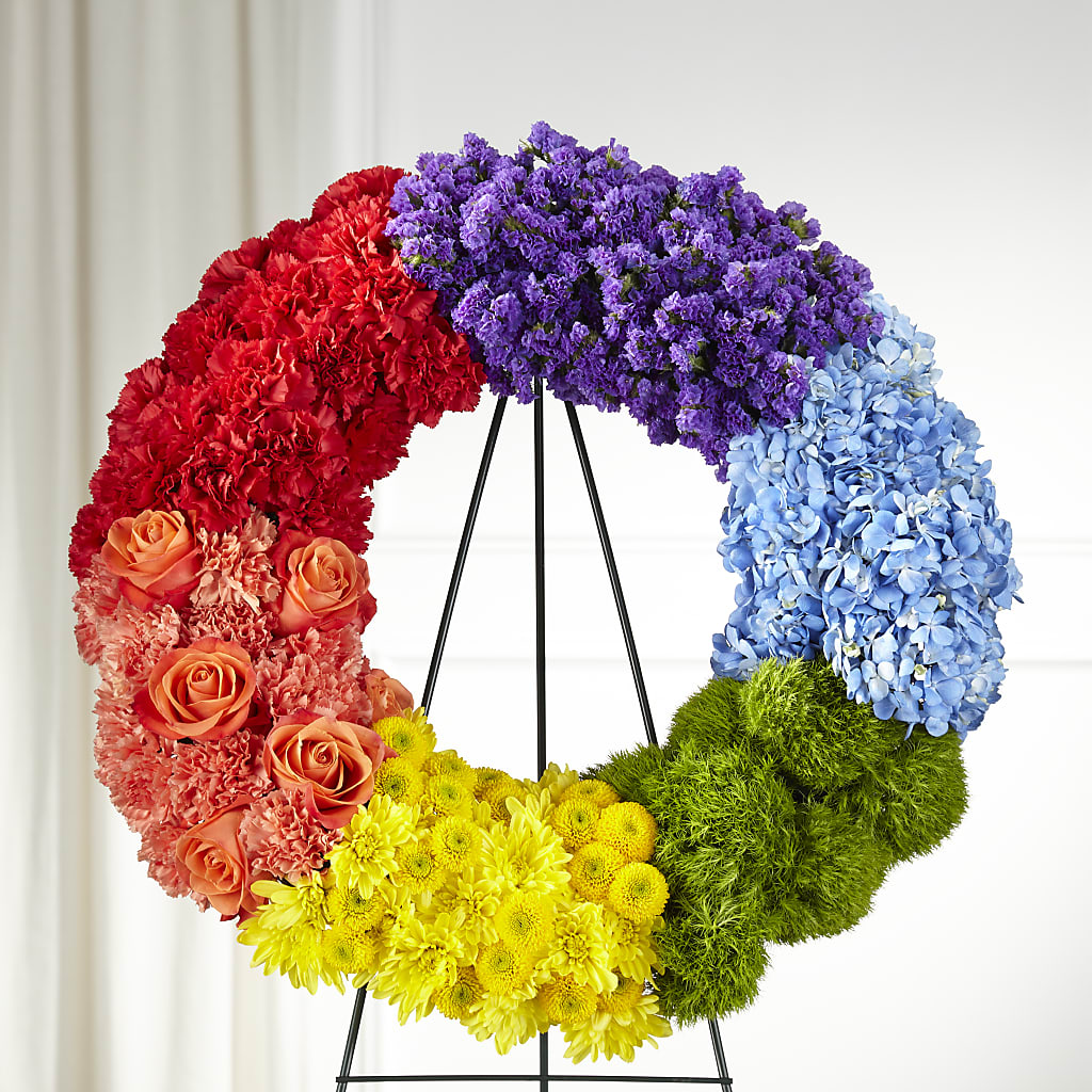 Circle of Love Wreath – Oak Ridge Floral Company Llc, Oak Ridge TN