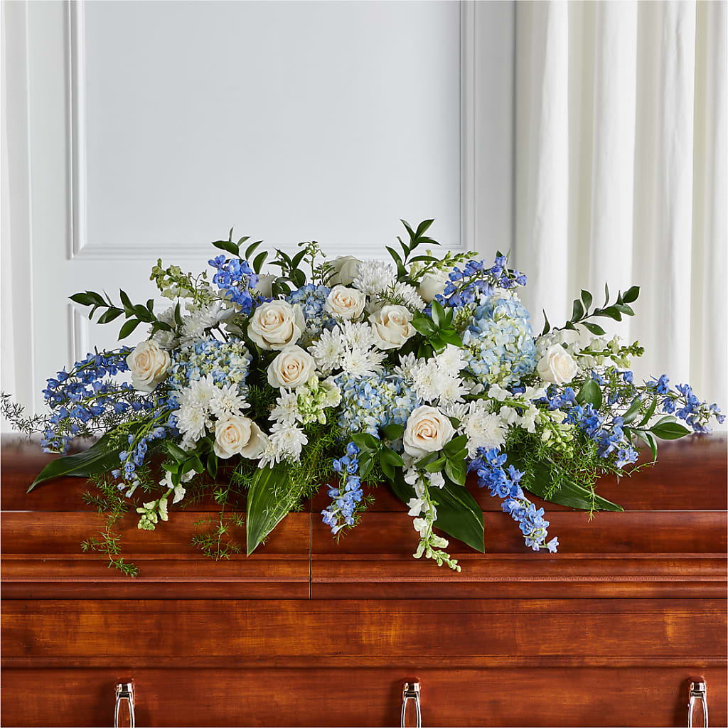Timeless Essence Casket Spray – Oak Ridge Floral Company Llc, Oak Ridge TN