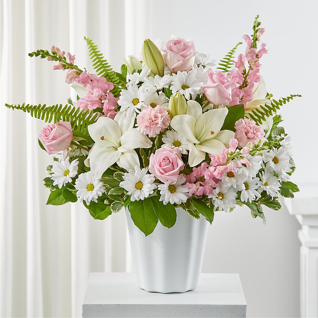 Soft Touch Tabletop Basket – Oak Ridge Floral Company Llc, Oak Ridge TN