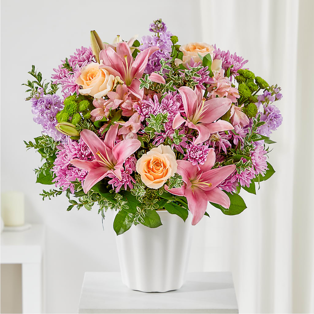 Supportive Embrace Tabletop Basket – Oak Ridge Floral Company Llc, Oak Ridge TN