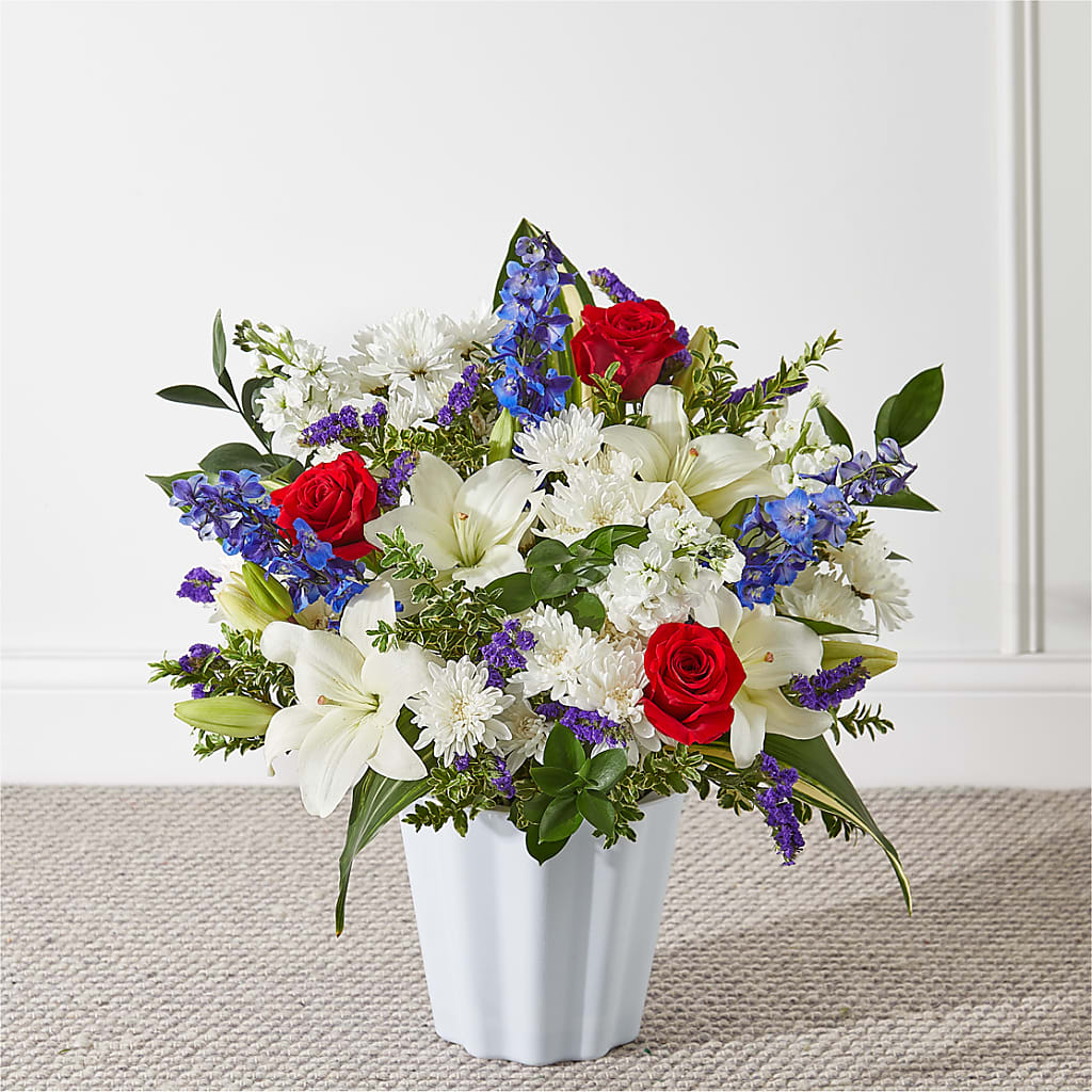 Consoled Floor Basket – Oak Ridge Floral Company Llc, Oak Ridge TN