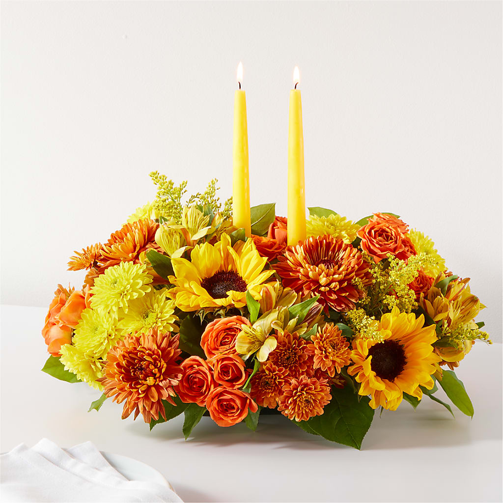 Autumn Harmony Centerpiece – Oak Ridge Floral Company Llc, Oak Ridge TN