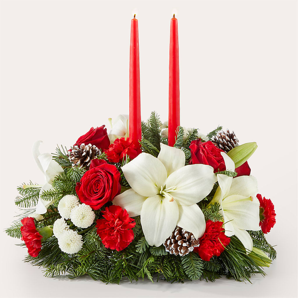 Seasonal Festivities Centerpiece – Oak Ridge Floral Company Llc, Oak Ridge TN