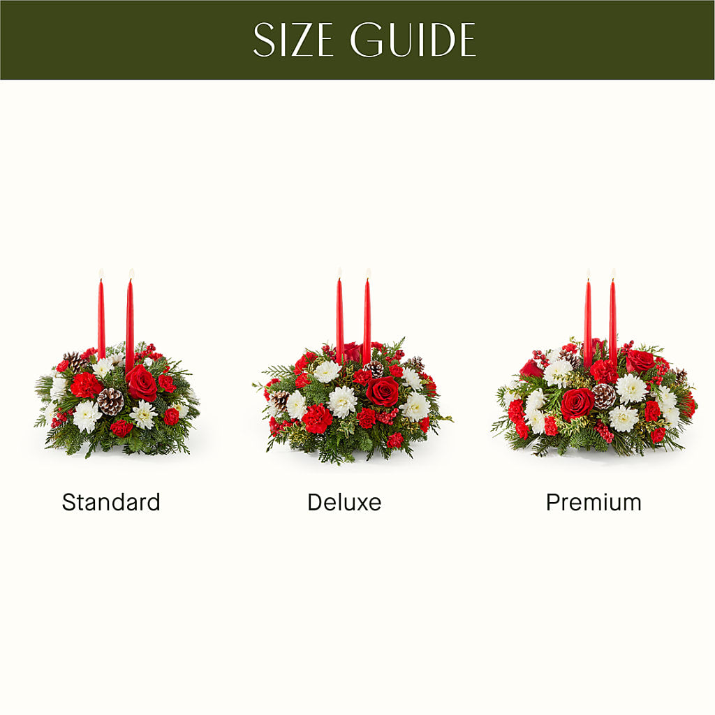 Holiday Soiree Centerpiece – Oak Ridge Floral Company Llc, Oak Ridge TN