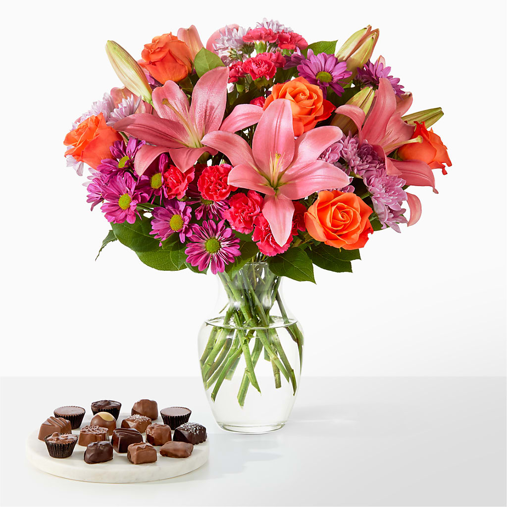 One and Only Bouquet and Chocolate Bundle – Oak Ridge Floral Company Llc, Oak Ridge TN