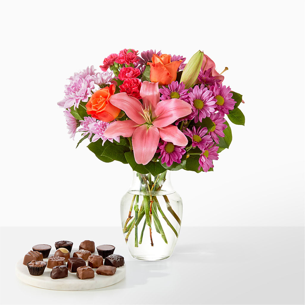 One and Only Bouquet and Chocolate Bundle – Oak Ridge Floral Company Llc, Oak Ridge TN
