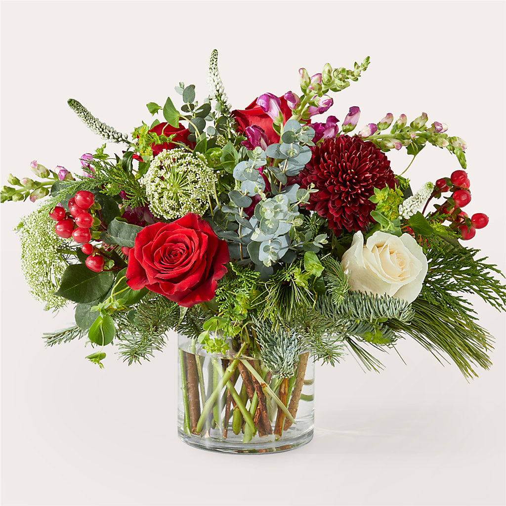 Cranberry Fizz Bouquet – Oak Ridge Floral Company Llc, Oak Ridge TN