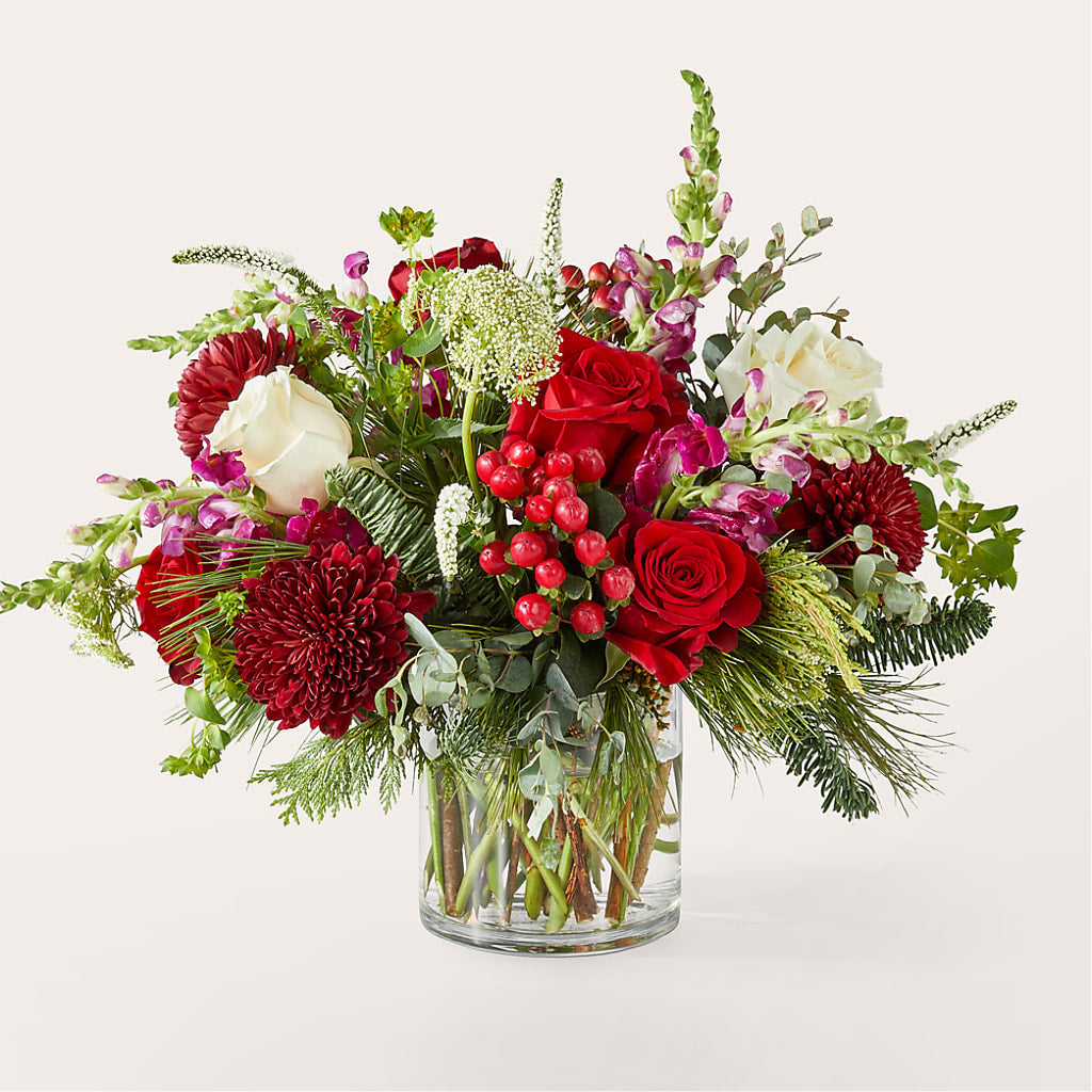 Cranberry Fizz Bouquet – Oak Ridge Floral Company Llc, Oak Ridge TN