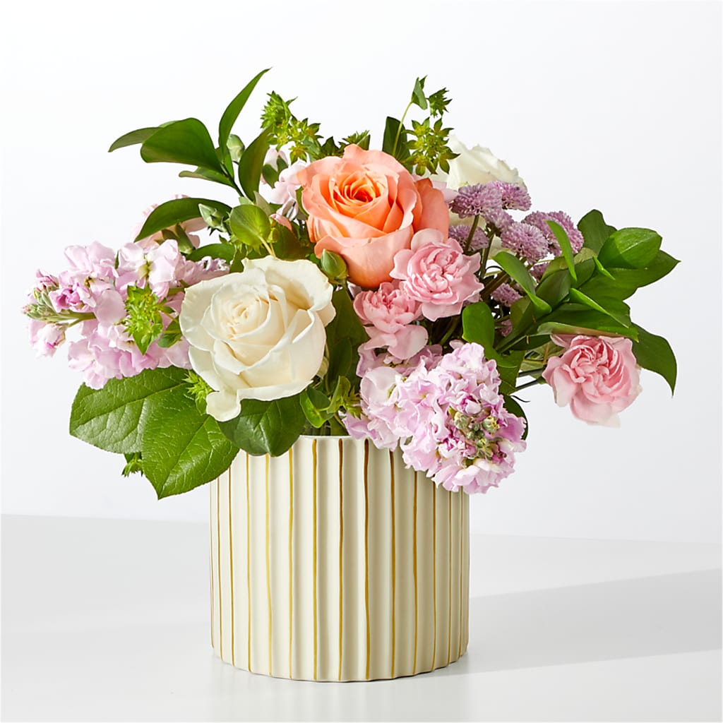 French Market Bouquet with Ivory Vase – Oak Ridge Floral Company Llc, Oak Ridge TN