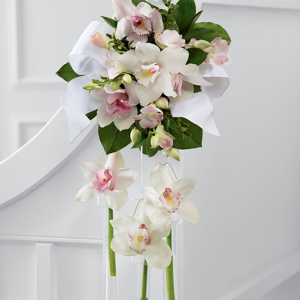 Perfect Entrance Pew Arrangement – Oak Ridge Floral Company Llc, Oak Ridge TN