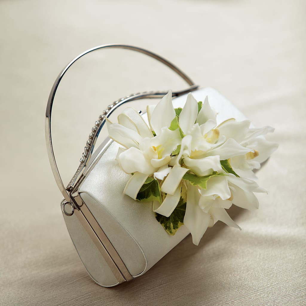 White Purse Decor – Oak Ridge Floral Company Llc, Oak Ridge TN