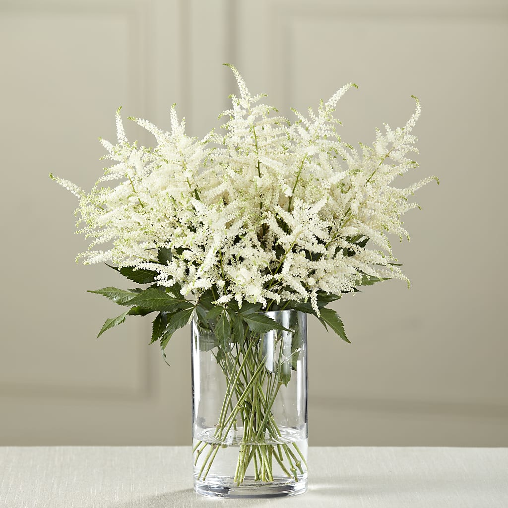 White Astilbe Bouquet – Oak Ridge Floral Company Llc, Oak Ridge TN