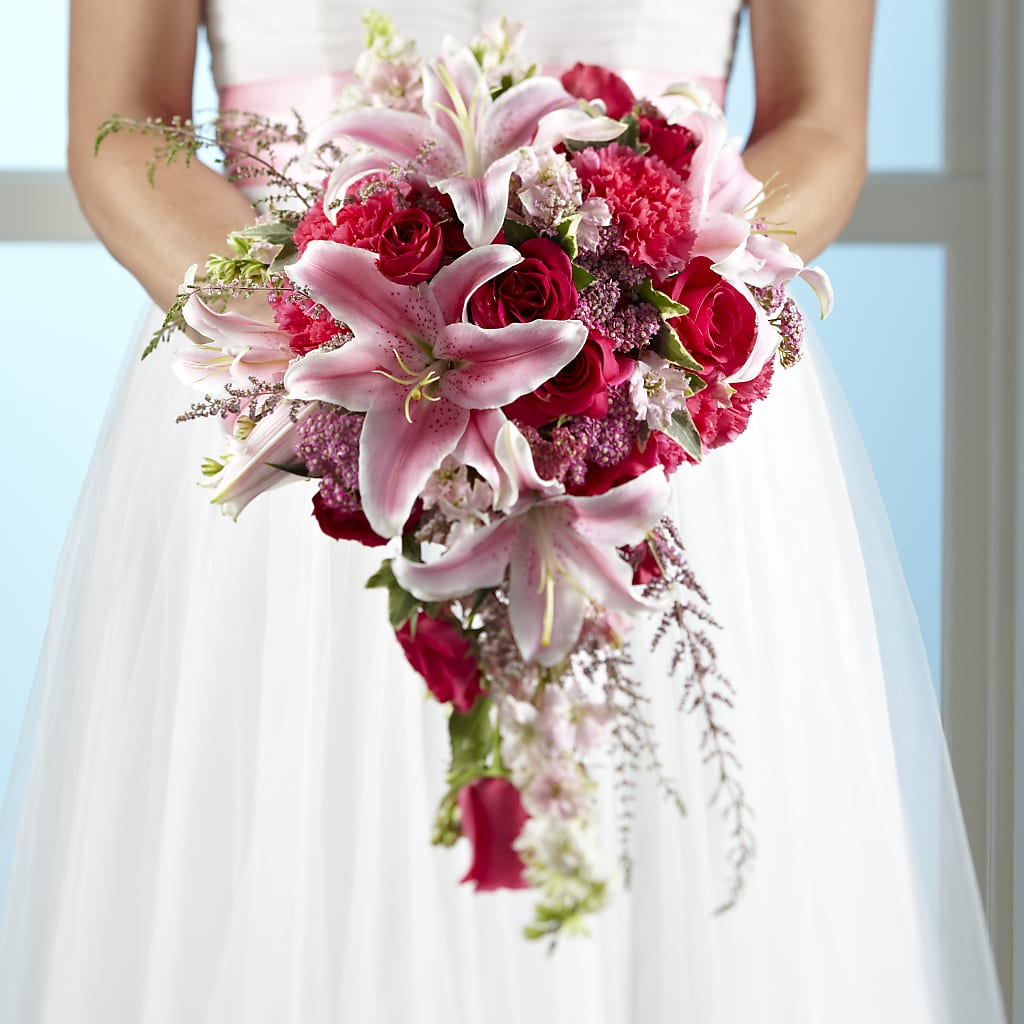 Lily & Rose Bouquet – Oak Ridge Floral Company Llc, Oak Ridge TN