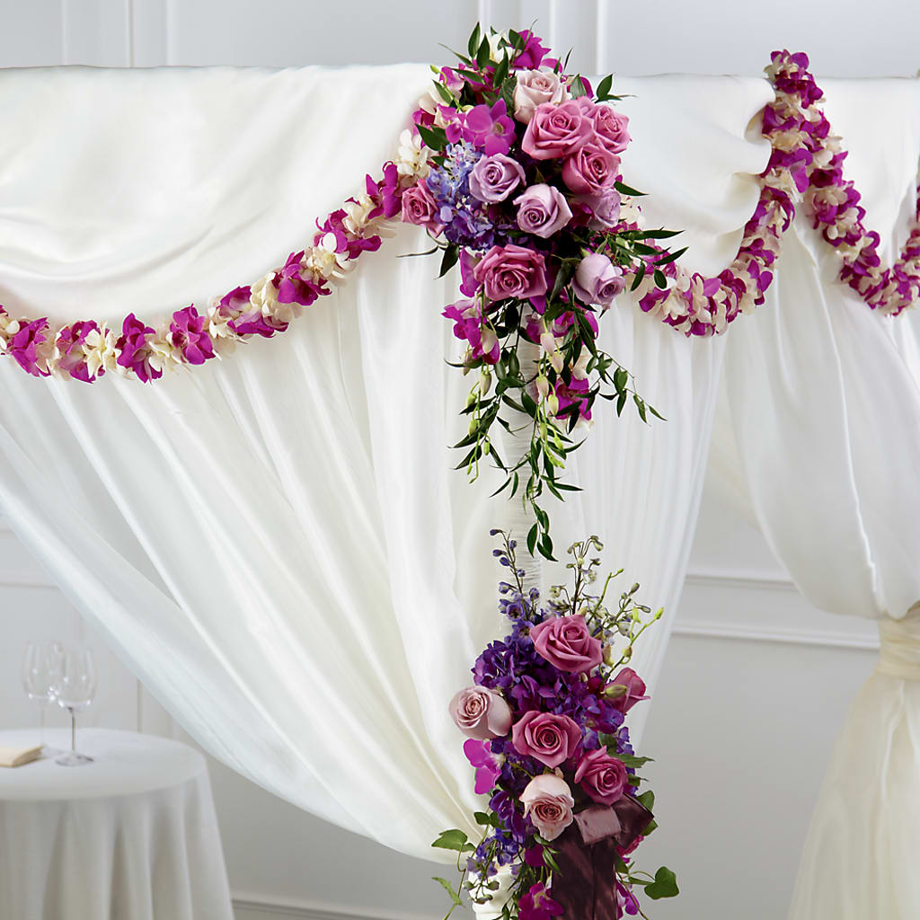 Color & Light Chuppah Decor – Oak Ridge Floral Company Llc, Oak Ridge TN