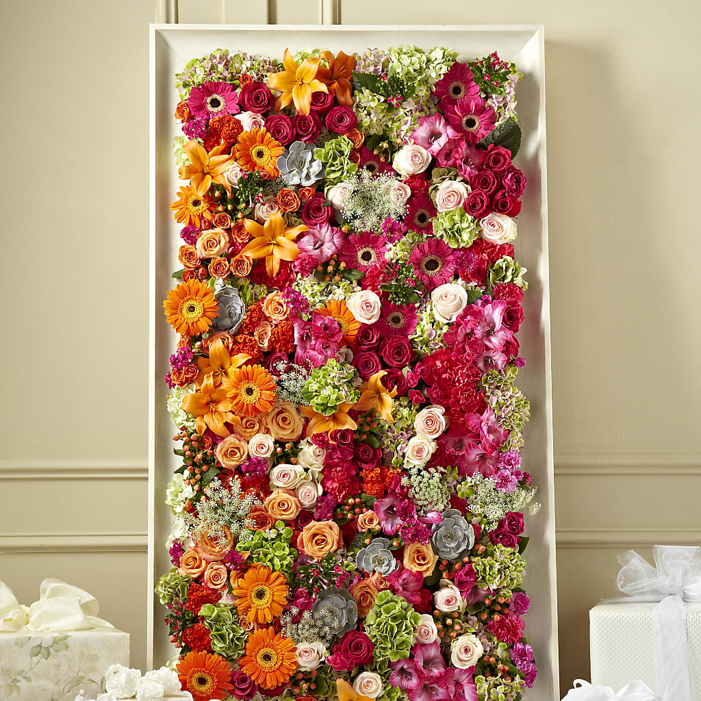 Fresh Picked Floral Wall – Oak Ridge Floral Company Llc, Oak Ridge TN