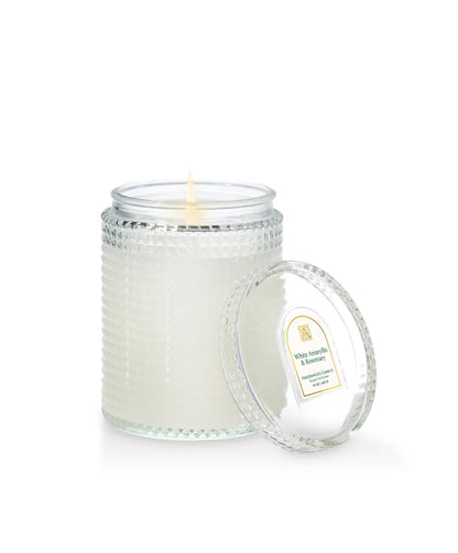 Aromatique: Textured Glass Candle with Lid 15 oz –  Oak Ridge Floral Company Llc, Oak Ridge TN