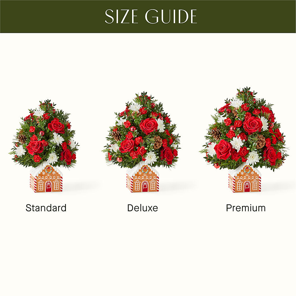 Spiced Gingerbread Tree –  Oak Ridge Floral Company Llc, Oak Ridge TN