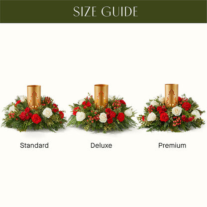 December Dreams Centerpiece –  Oak Ridge Floral Company Llc, Oak Ridge TN