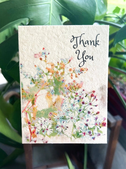 Plantable Gift Card: Botanical Seed Paper –  Oak Ridge Floral Company Llc, Oak Ridge TN