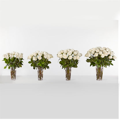Long Stem White Rose Bouquet –  Oak Ridge Floral Company Llc, Oak Ridge TN
